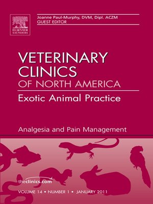 cover image of Analgesia, an Issue of Veterinary Clinics